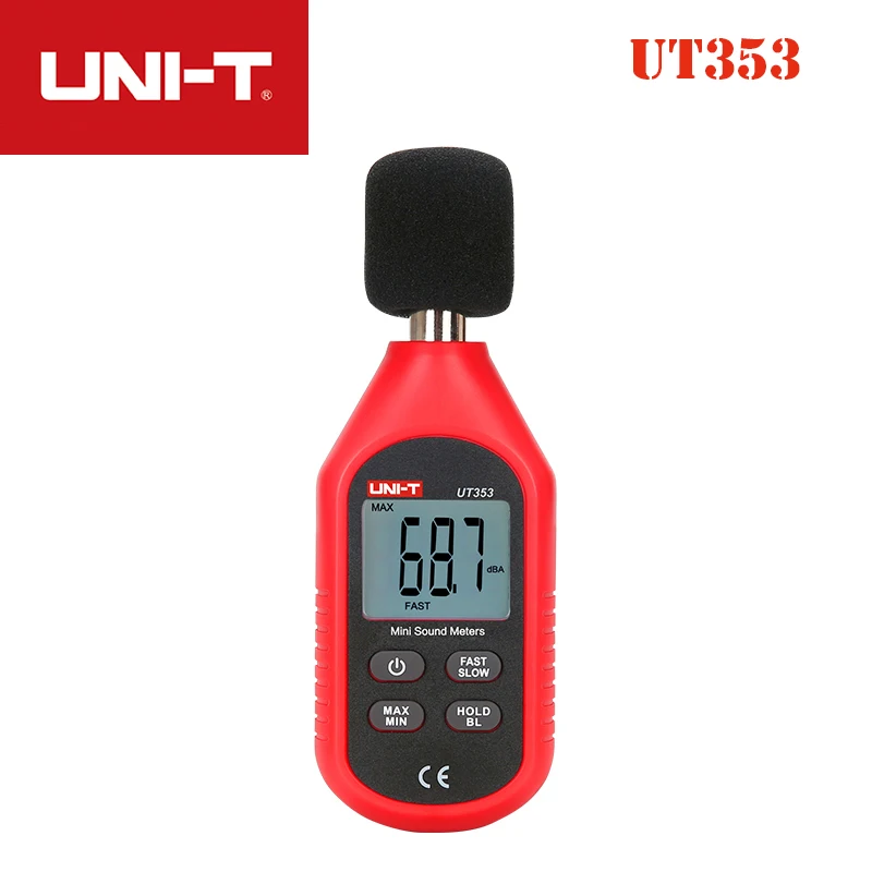 

UNI-T UT353/UT353BT Sound Level Meters 30-130db Noise Digital Tester Mini Audio Sound Level Meter Decibel Monitor Bluetooth