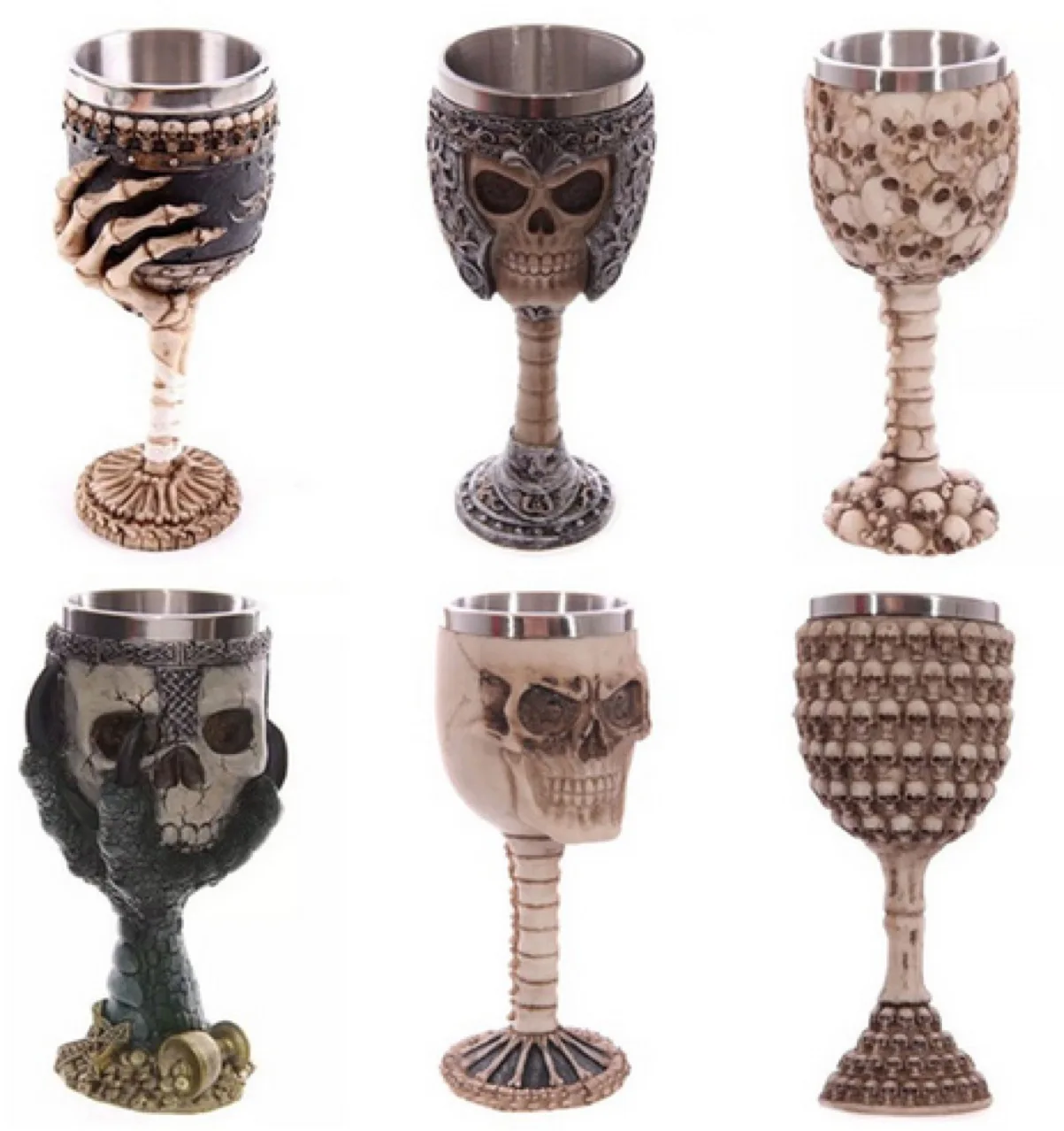Buy Skull Goblet Stereo Wine Cup Cool Design Glass