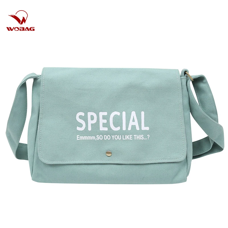 

Fashion Casual Messenger Bag Boy Girl Student Sports Messenger Bag New Simple Men Women Canvas Shoulder Bag