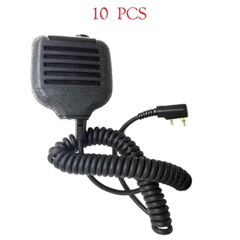 

10PCS Speaker Microphone KMC-17 for Kenwoode for TK240 TK-260 TK-2207 TK-3207 Puxing Wouxun Two Way Radio