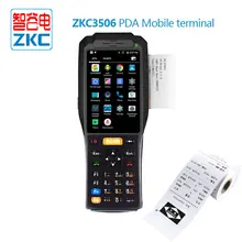 PDA3506 Android принтер КПК курьер КПК с мобильным принтером и 4G sim-карты RFID считыватель и сканер штрих-кода