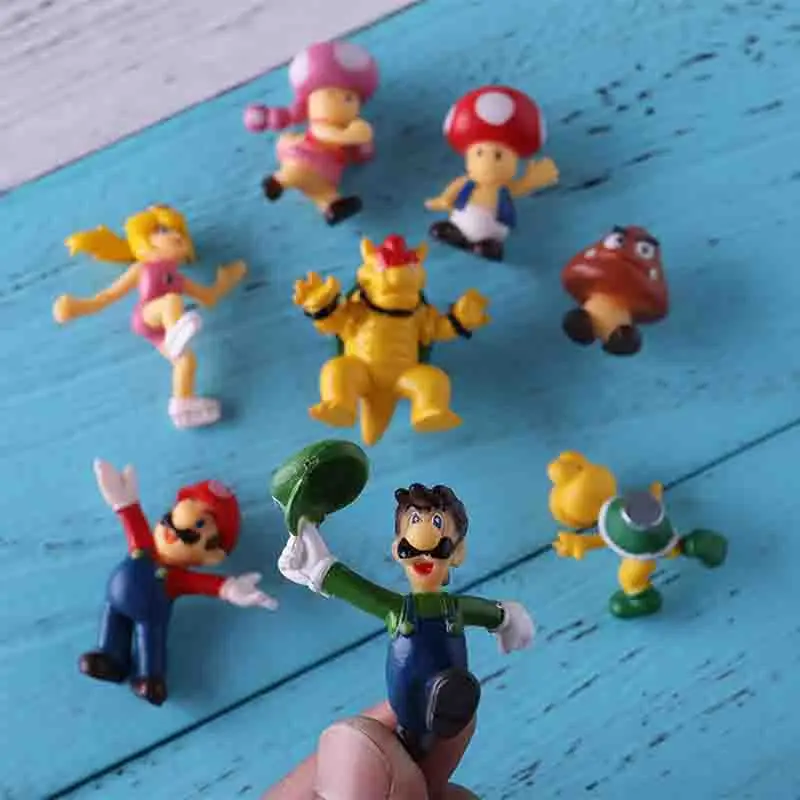 8/19 шт. Новое поступление 3D Super Mario Bros магниты на холодильник стикер сообщений взрослого человека девочка детские игрушки для мальчиков подарок на день рождения