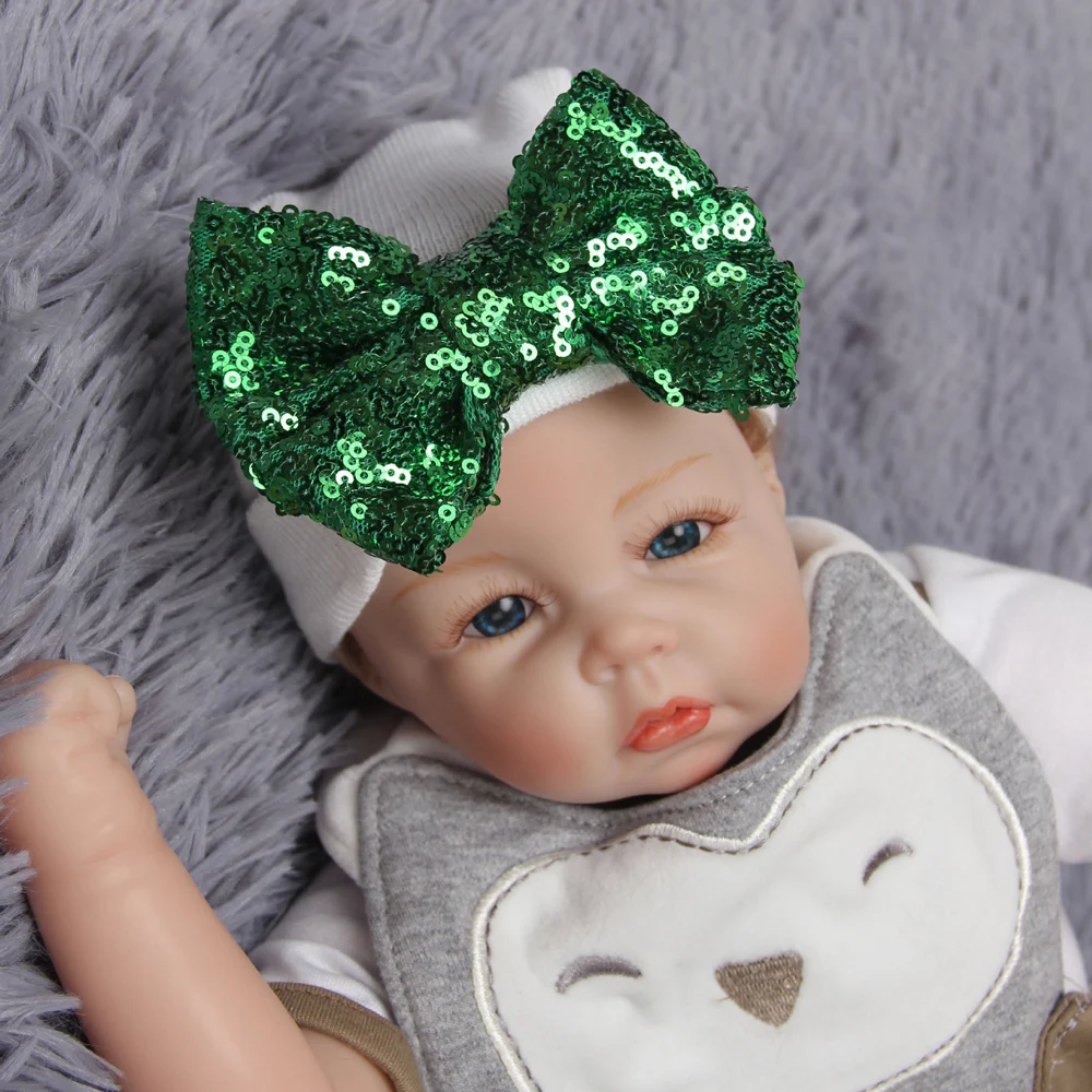 

Newborn Baby Girl Infant Kid Bowknot Beanie Hat Hospital Cap Z Sequined Pompon Winter Children Hat Knitted Casual Baby Beanies