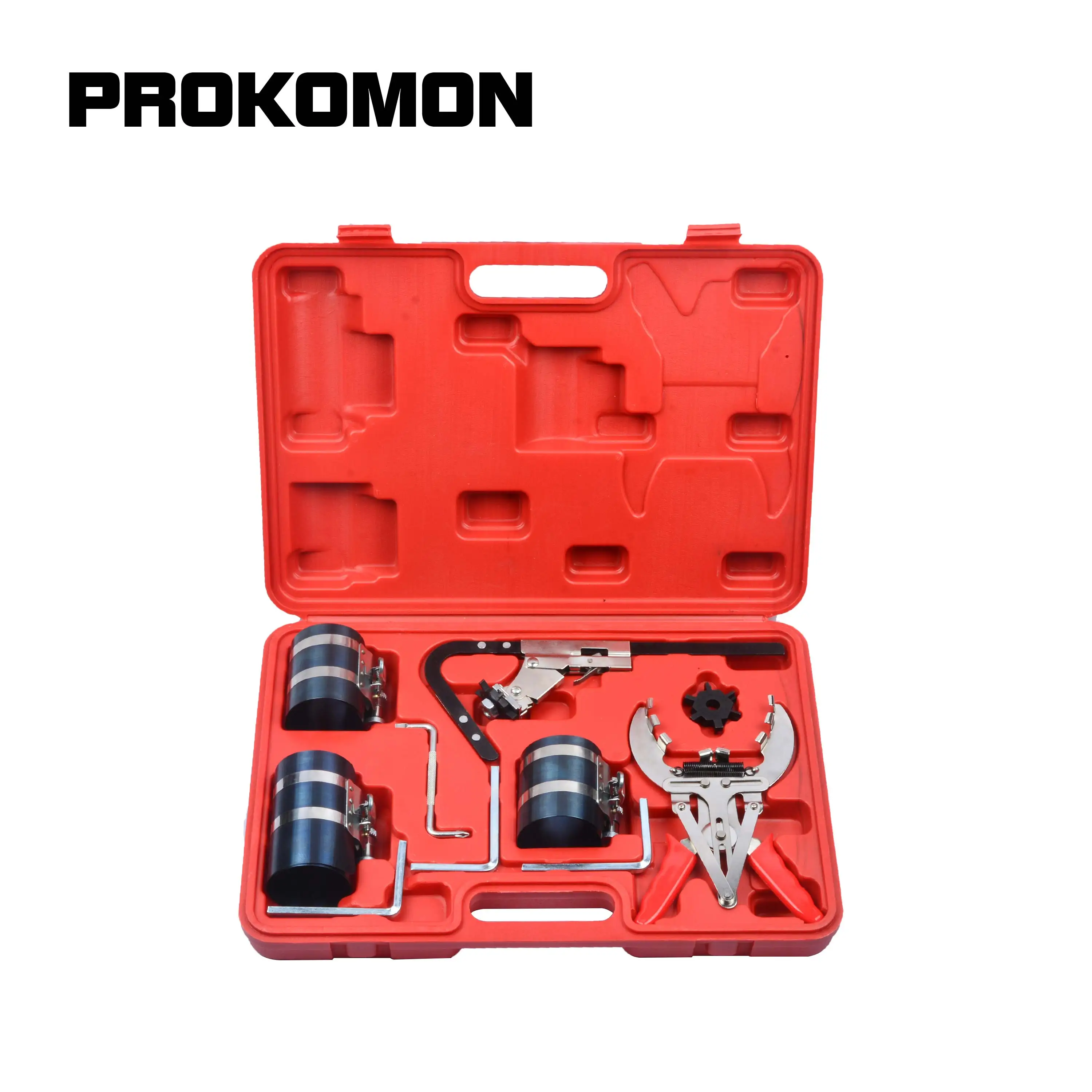 

Piston Ring Compressor Expander Service Repair Cleaning Tool Kit
