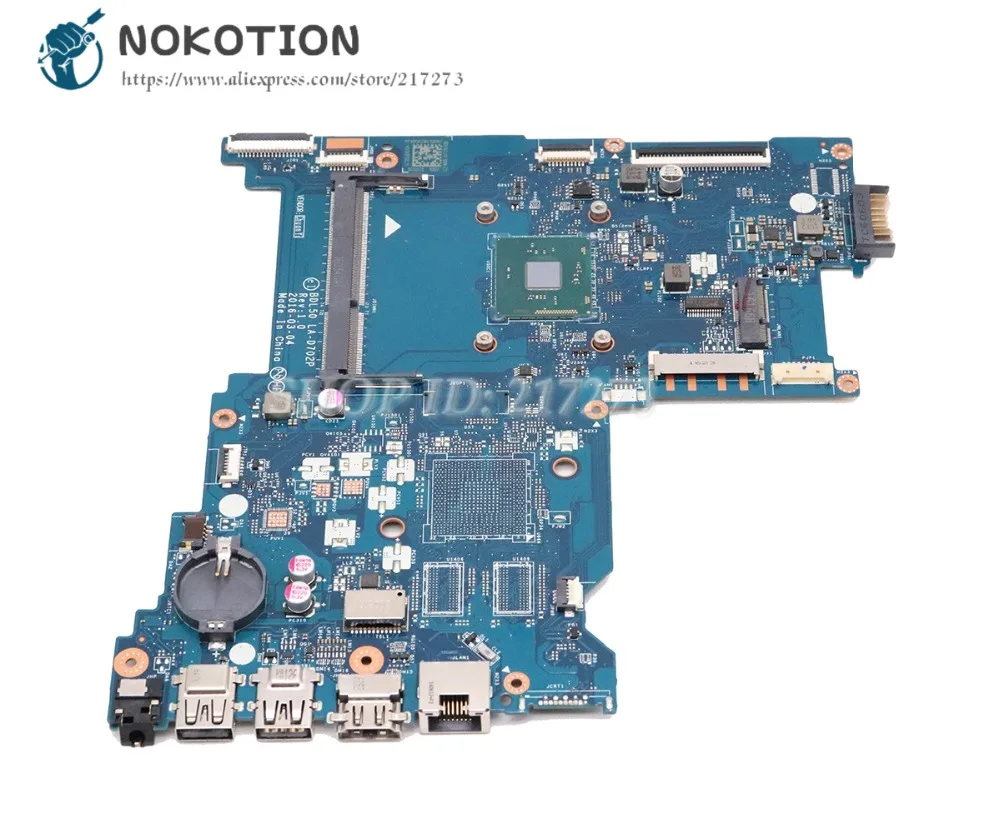 NOKOTION материнская плата для ноутбука hp 250 G5 с процессором BDL50 LA-D702P 854944-601 854944-001 основная плата