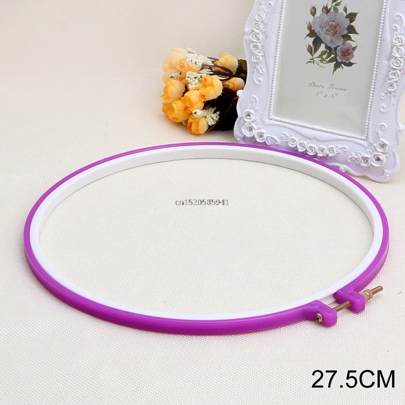Многоцветная вышивка крестиком машина кольцо кольца 13-27,5 см - Цвет: 27.5