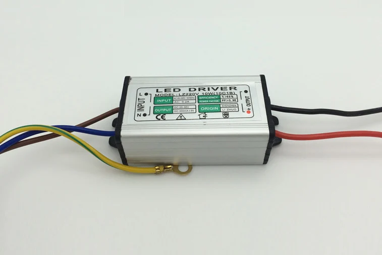 Free Shipping 10W LED Driver 300Am 24 36V High Power LED flood light