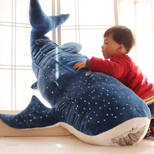 Cute Cartoon Shark Plush Toys Stuffed Animal Whale Shark Doll Soft Plush Pillow Cushion Children Toy Girls Gift plush ocean cartoon shark toys soft cute pillow super soft stuffed animal shark dolls best gifts for kids friend baby 21