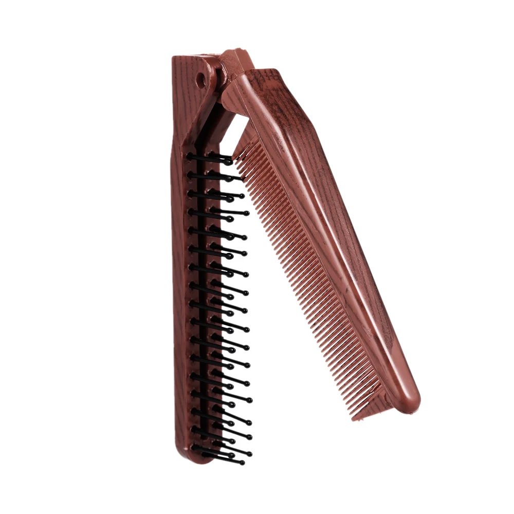 Foldable Hair Comb barber accessories Brush Anti-static Hairbrush Portable Travel Plastic Folding Detangling Hairdressing Styli Foldable Hair Comb barber accessories Brush Anti-static Hairbrush Portable Travel Plastic Folding Detangling Hairdressing Styli