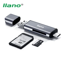

llano Multifunction USB Type C to USB 3.0 OTG Adapter Micro USB Phone Card Reader for Samsung Xiaomi Sony One Plus