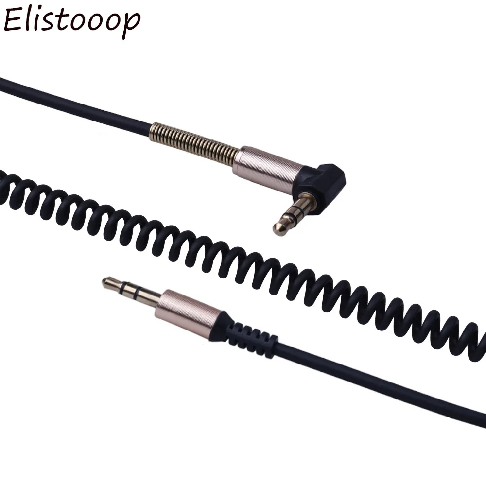 

3.5 Jack AUX Audio Cable 3.5MM Male to Male Cable For Phone Car Speaker MP4 Headphone Jack 3.5 Spring Audio Cables