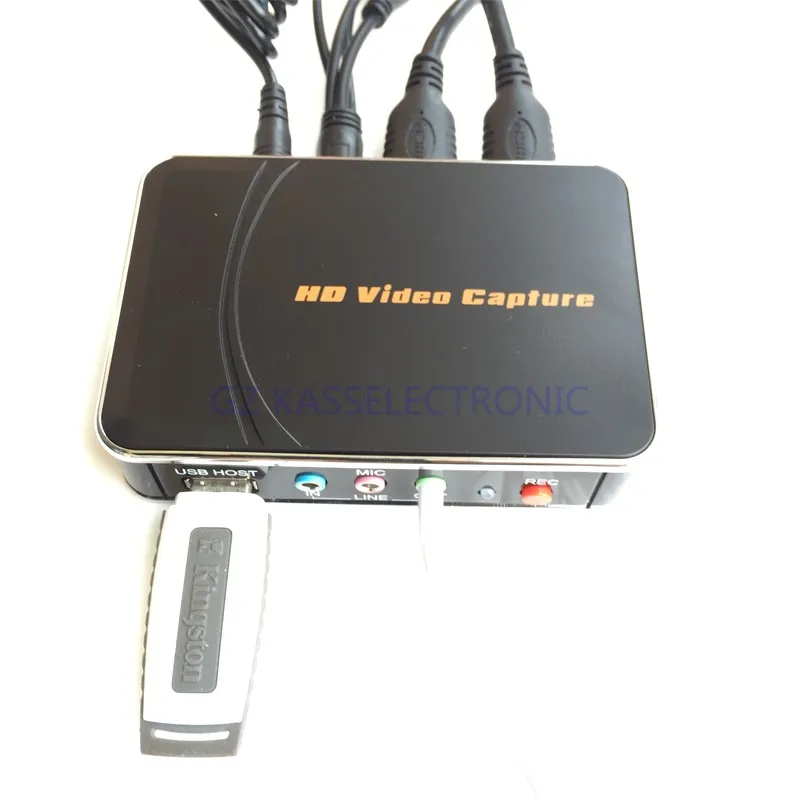 Новинка 2017 запись для игр hdmi 1080p YpBpr рекордер Wiiu Xbox 360 PS3 PS4 на U флеш диск бесплатная