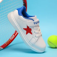 Новые осенние Лоскутные детские кроссовки для мальчиков, обувь для скейтбординга, спортивная обувь для детей, кроссовки из искусственной кожи