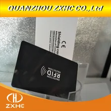 100 шт./лот RFID противоугонное Экранирование NFC информация противоугонное Экранирование карта подарок модуль магнитной защиты Противоугонная блокирующая карта