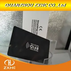 100 шт./лот RFID противоугонное Экранирование NFC информация противоугонное Экранирование карта подарок модуль магнитной защиты