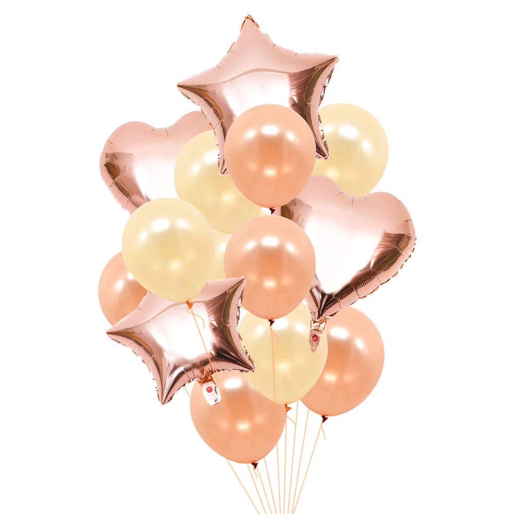 Аксессуары для украшения дома 1 день рождения фольгированные шары Globos дня