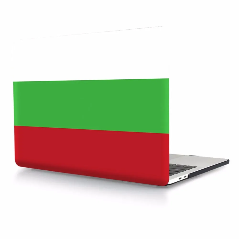 Жёсткий защитный чехол с национальным флагом для MacBook 11 12 Air 13 дюймов Pro Retina 15 Touch Bar