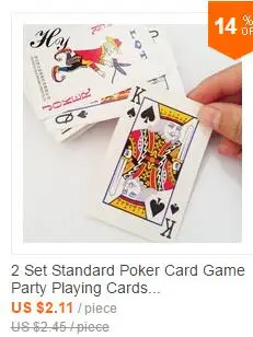 2 комплекта покера синий играть в карты Juegos де cartas Водонепроницаемый трюк Карточные Игры игры cartas де покер palying карт покера