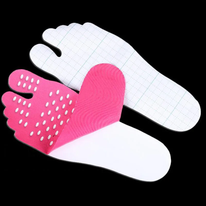 16Unisex Beach Foot Patch Pads Insoles Men Comfortable Waterproof Invisible Anti-skid Shoes Mats Women Foot Sticker Pads Patch