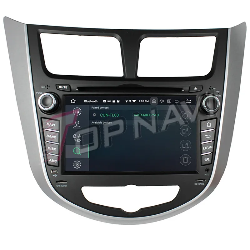 car pc windows For Hyundai Accent 2011-2012