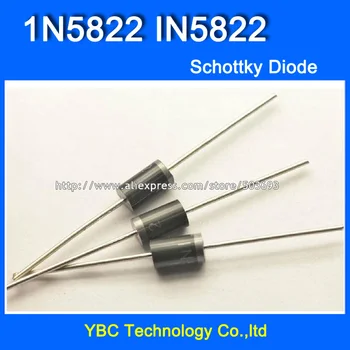 

100pcs/lot 1N5822 IN5822 3A/40V Schottky Diode