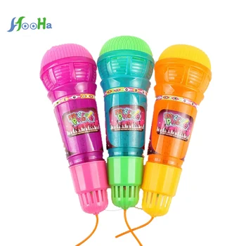 

2017 New Echo Microphone With Light Sound Echo Toys Children's Gift With Electric Flash Portable Educational Toy
