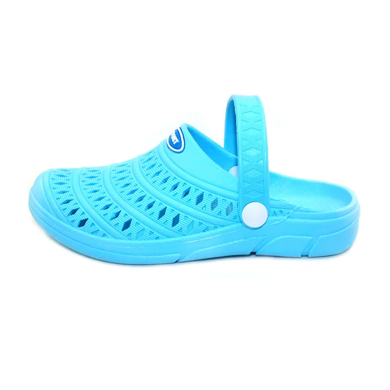 

New Women Summer Hole Shoes Couple Wear Dual-use Slippers Slip on Casual Garden Clogs Flat Baotou Women Sandals Beach Shoes