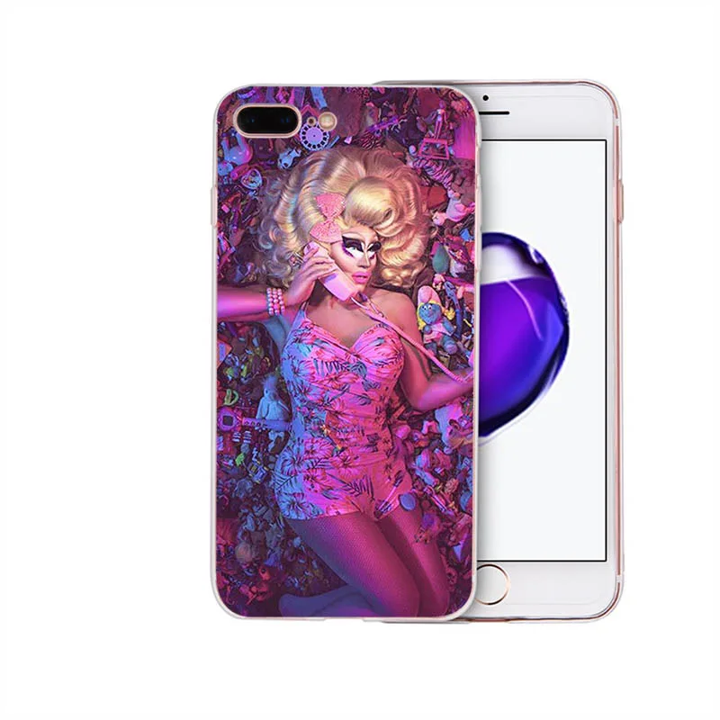 Чехлы RuPaul Drag queen, силиконовый мягкий чехол для телефона iPhone, чехлы на заднюю панель для iPhone X 10 XR XS MAX 5 5S SE 6 6 S Plus 7 8 Coque - Цвет: case 16