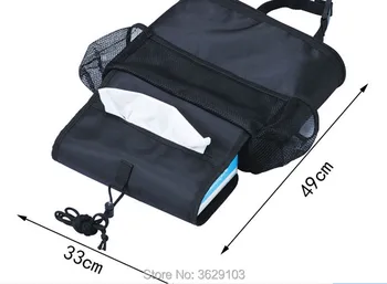 

Universal Car Seat Tidying Bags Car Hanging Storage Bag accessories styling for Cadillac srx cts ats escalade sts dts bls