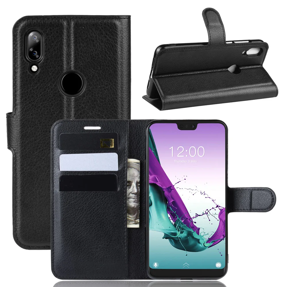 

For Doogee N10 Case Book Flip Cover PU Leather Stand Phone Bags Case For Doogee Y8 Wallet Case With Card Holder