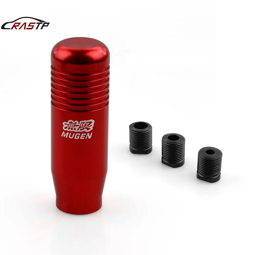 

RASTP -Universal Aluminum Manual Transmission Gear Stick Shift Shifter Lever Knob For V W Audi Toyota Red RS-SFN016