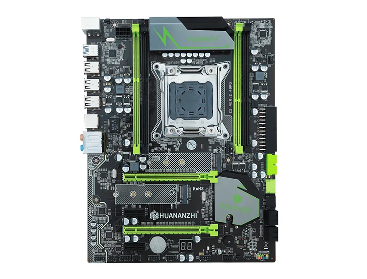 Компьютер DIY HUANANZHI X79 Pro Материнская плата с двумя M.2 слот скидка плат с Процессор Xeon E5 2680 V2 охладитель Оперативная память 64G (4*16G) RECC