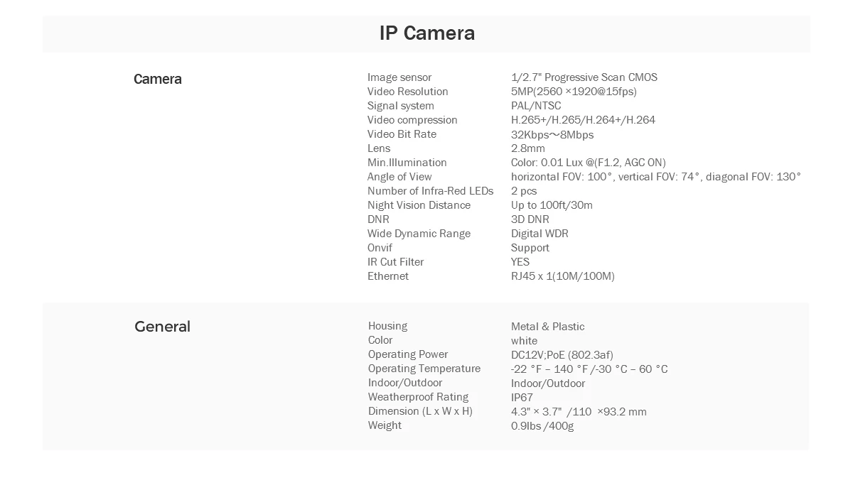 ANNKE 5MP H.265+ Super HD POE, сетевые системы безопасности видео 4 шт. Водонепроницаемая наружная ip-камеры с питанием по POE 2,8 мм купольная PoE камера комплект