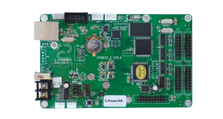 C-power30A lintel RGB full color led screen full color led advertising display screen controller card