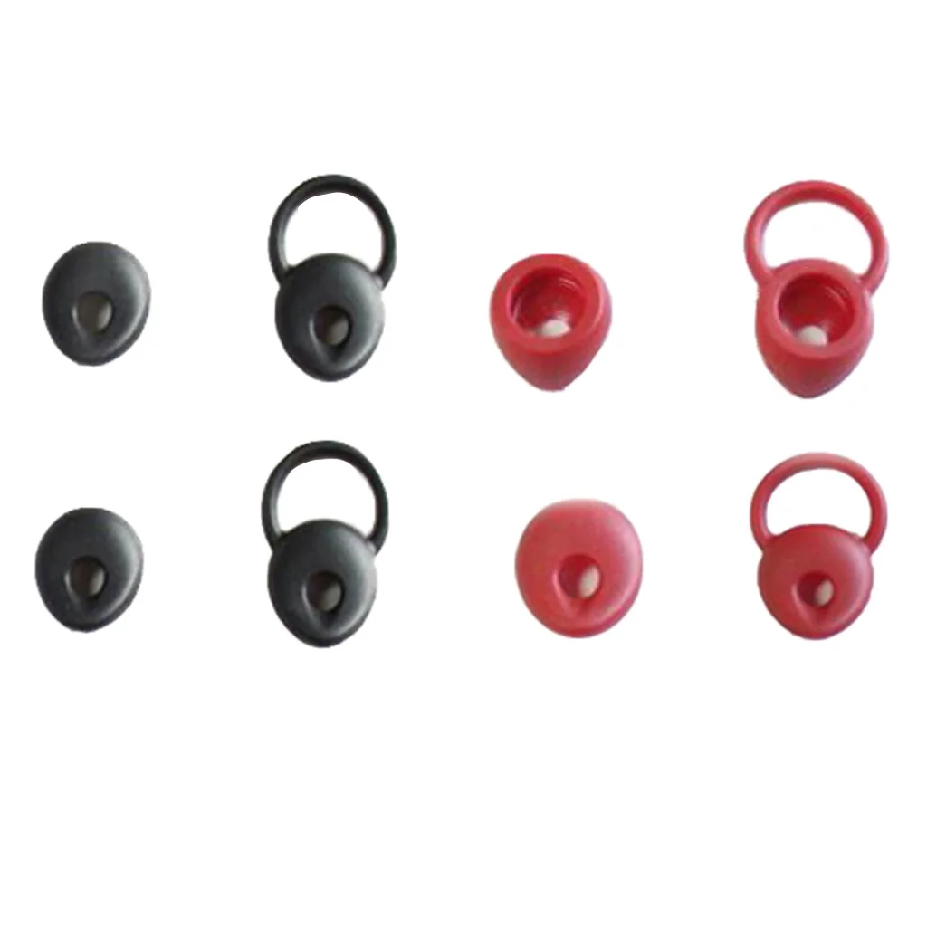 4 Pairs Universal Silicone Earbuds Eartips Caps for Most of Wireless Earphones