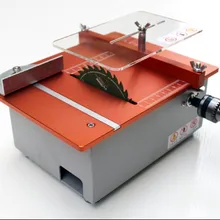 Алюминиевый микро стол пилы DIY Мини резак акриловый древесины pcb режущий станок RH