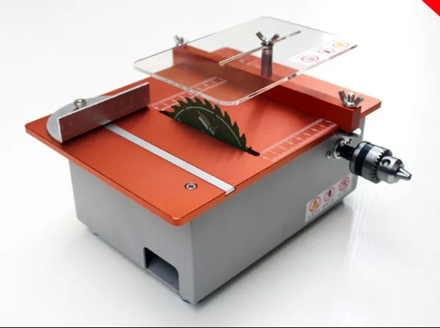 

Aluminum Micro Table Saw DIY Mini Cutter Acrylic Wood PCB Cutting machine Brand new RH