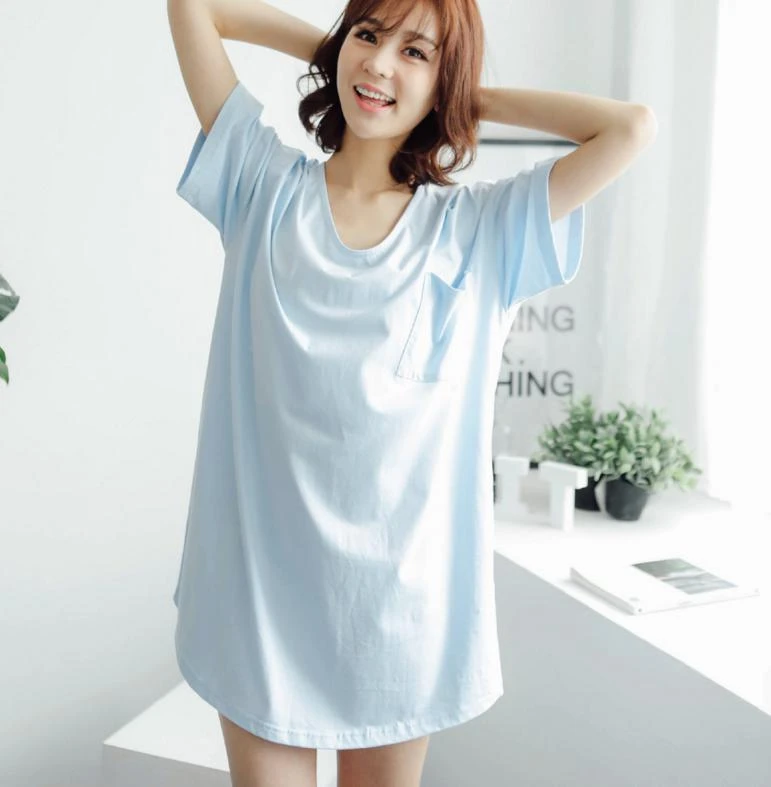 cotton t shirt nightdress