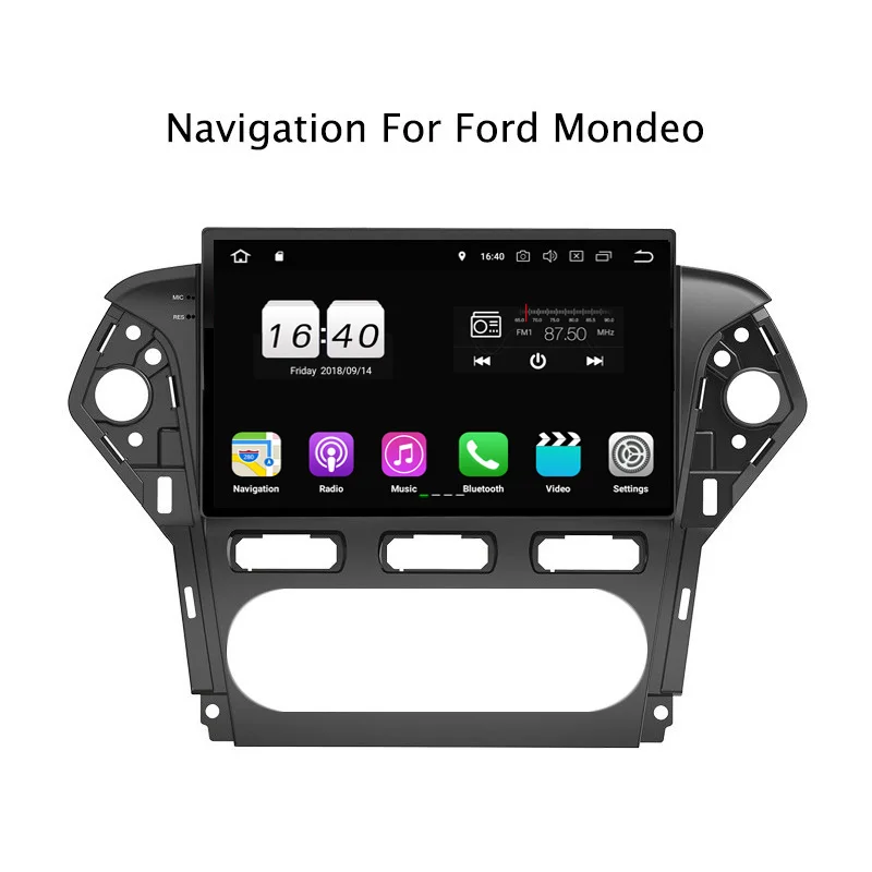 Perfect 10.1" 2G RAM 16G ROM Android 8.1 Car DVD Multimedia Player For Ford Mondeo 2011 2012 2013 GPS Navigation Radio Stereo Audio 0 Perfect 10.1" 2G RAM 16G ROM Android 8.1 Car DVD Multimedia Player For Ford Mondeo 2011 2012 2013 GPS Navigation Radio Stereo Audio 0