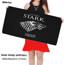 Game of Thrones Free Shipping Rubber Movie Mousepad 900*400*2 Mm Gaming Mouse Pad Mat Laptop Keyboard Mat XLFor CSGO Mouse Pads