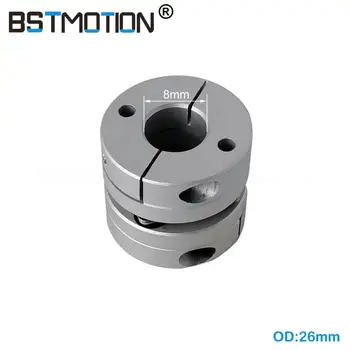 

8mm Single Disc Coupling 26mm 1.4N.m 8mm 9.5mm 10mm disk coupler for motor shaft