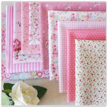 Pink Anchor Fabric And Get Free Shipping On Aliexpress 10pcs Cotton Fabrics For Sewing Diy Handmade Home Textile