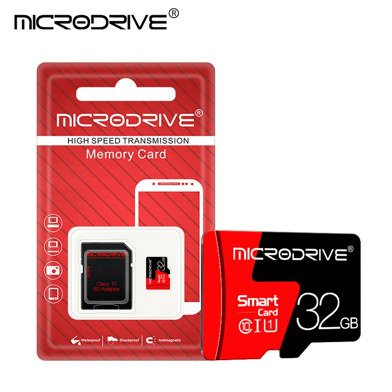Горячая карта micro sd 32 ГБ 16 ГБ 8 ГБ карта памяти 64 ГБ 128 Гб Micro sd карта класс 10 cartao de memoria флэш-накопитель tarjeta micro sd 64 ГБ - Емкость: 32 Гб