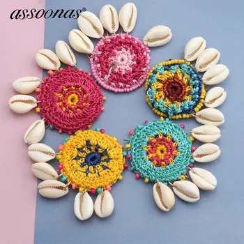

assoonas M390,jewelry accessories,diy tassel,jewelry findings,shell pendant,hand made,diy earrings,jewelry making,2pcs/lot