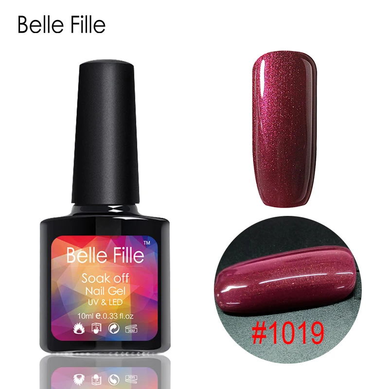 Гель лак для ногтей Belle Fille Little Bring Shining УФ гель Профессиональный нужно верхнее