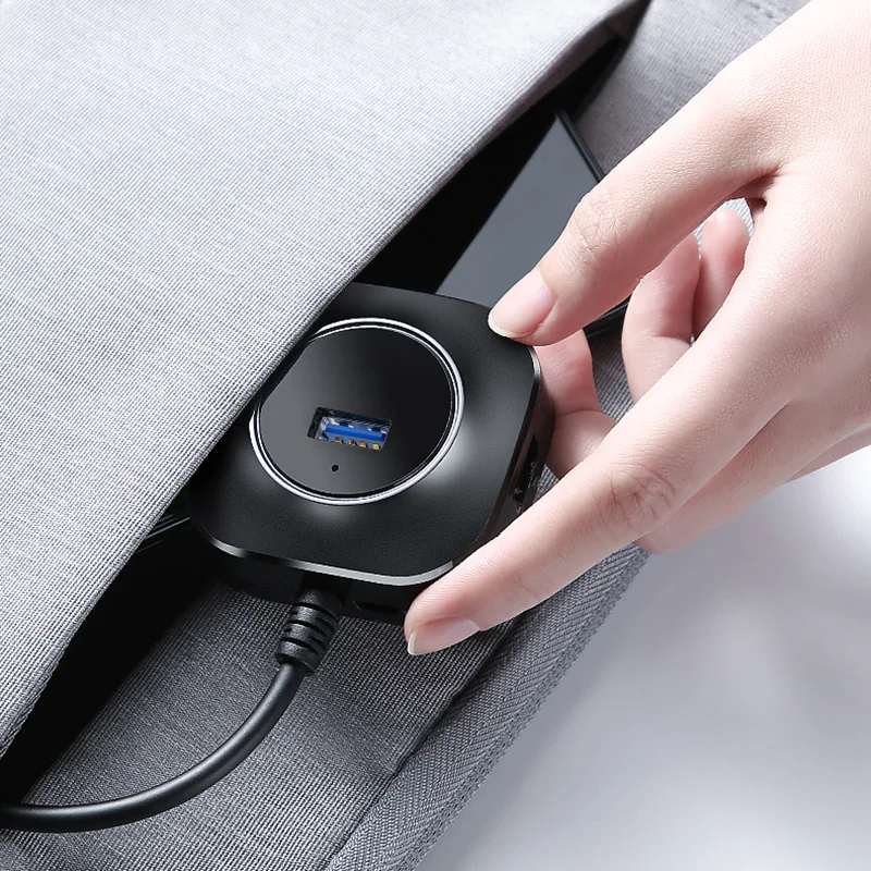 Микро USB концентратор 3,0 2,0 USB разветвитель интерфейс питания 4 usb порта Высокоскоростной адаптер концентратор ПК Компьютерные аксессуары Usb 3,0 концентратор