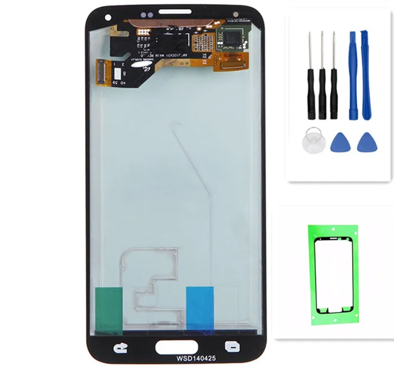 Сменный ЖК дисплей Coreprime Super AMOLED для Samsung GALAXY S5 G900 G900F сенсорный экран с цифровым