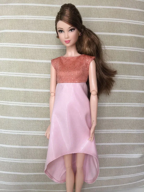 a dress only Платье для куклы Одежда для куклы BBI282 - Цвет: a dress only