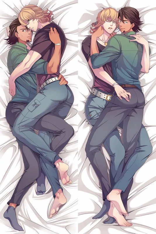 Anime TIGER & BUNNY Dakimakura Male Hugging Body Pillow Cover Case H1404