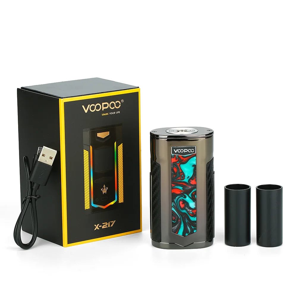 VOOPOO X217 TC коробка мод 217 Вт электронная сигарета Vape ген. Вентилятор чип TFT ips HD экран VS Drag 2/Shogun/Люкс мод